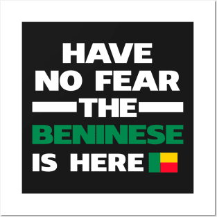 No Fear Beninese Is Here Benin Posters and Art